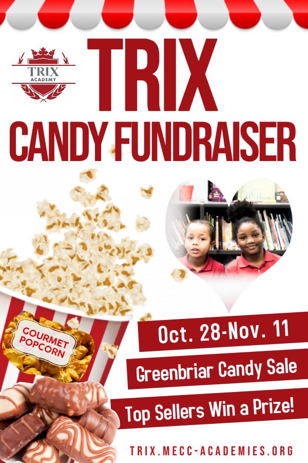 Trix Academy Fundraiser Oct. 28-Nov 11 